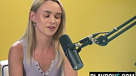 khloe kingsley, a hot teen, masturbates her hairy pussy for playboy