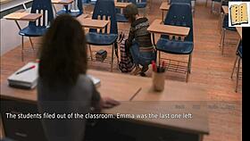 Wife plays game with mature lady