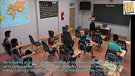 Wife plays game with mature lady