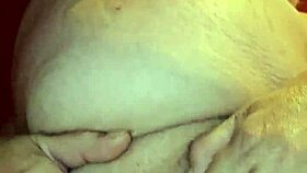 I watched the preggo milf strip, her tender nipples hardening under ripped clothes