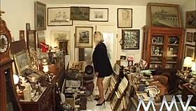 Pierced Blonde Milf Gets Anally Black Fucked