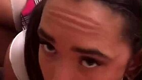 Role play horny young 18+ woman shows her tits to the teacher for a sweet blowjob