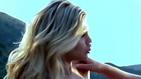 scarlet red asks, 'does pussy taste best here?'