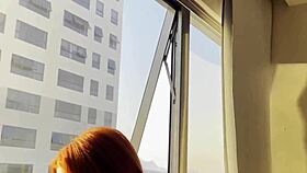 Hot employee begs for raise, gets anal