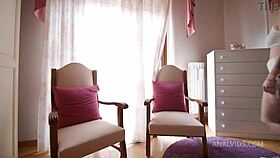 charlotte angie celebrates birthday with daddy casanova in anal spit fist deep-throat session