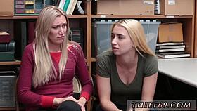 police officer detains suspects