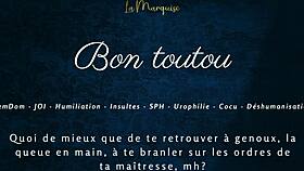 Bon Toutou - French Joi Femdom Humiliation