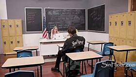 Teacher's Ass Fucking Lesson