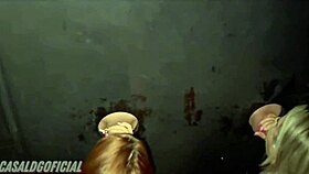 Do you want to suck at the glory hole with friends?