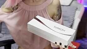 Trying New Santa's Gift For My Pussy And Getting Hot Orgasm!