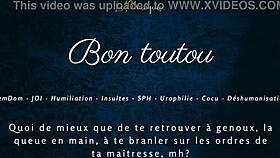 Bon Toutou - French Joi Femdom Humiliation