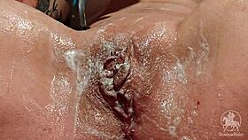 ich rasiere mir die muschi - i shave my pussy.