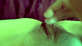 Watch Artemisia Love finger her horny shaved pussy in POV?