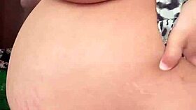 Horny Pregnant Maid Couldnt Resist Ang Started Showing Her Big Boobs And Hairy Pussy On Camera When She Was Home Alone