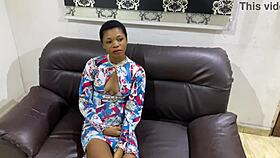 Pretty Blessing Casting with Horny Masturbation and Fingering