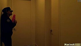 Oriental babe Maxine X meets vigorous studs