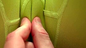 Rubbing My Perfect Wet Pussy In Wet Leggings