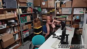 latex cops take fake british suspect to backroom