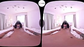 japanese maid gently wakes you up in the morning