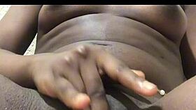 Horny Babe Masturbates Wet Pussy
