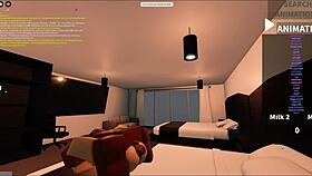 Face fuck that slut with big black cock.