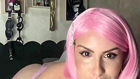 Guiando tua punheta enquanto me masturbo toda rosinha e cheirosa com a buceta molhada