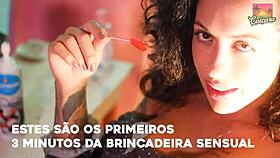 Modelo Fitness Kelly Odara Reveals Sexual Adventures In Caiçara Talk Show - Ep02