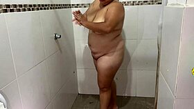 Amazing, I Hid a Camera While My Neighbor Bathes and Touches Herself