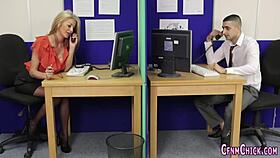 cfnm domina tugs big cock