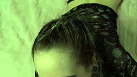 Young hot teen bent over