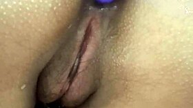 Chinese Asian Plays with Ex-Girlfriend's Asshole in Anal Action