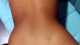 Petite girl fucks a black cock and gets covered in cum 😍