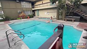 skinny busty milf syren de mer gives bj and gets banged