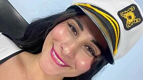 Pilot Costume Seduction Leads To Intense Ass Fucking