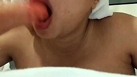 Chubby bliss, watch this busty beauty's daring dildo fun