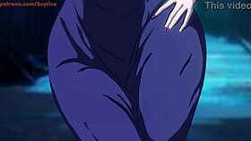 mei mei blows a stranger's monster cock in jujutsu kaisen