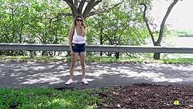 I, With Monster Tits, Jenni Noble Cashes In For A Fuck In The Infamous Van