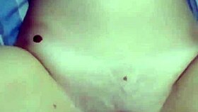 Blonde couple engages in intimate bedroom activities