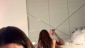 big boobs hot brazilian giving an amazing wet blowjob on pov