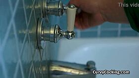 fuck those juicy soccer tits hard after training in the shower