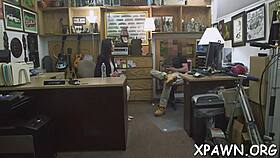 Sexy Harlot Does Not Shy Away from Having Sex in Shop