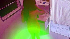 a stranger entered the women's bathroom at the disco and ended up fucking the married woman