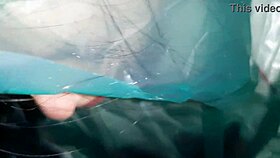 A Stranger Brings Lesbian Orgasm in Barn Gratitude