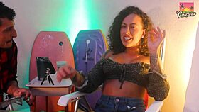 Modelo Fitness Kelly Odara Reveals Sexual Adventures In Caiçara Talk Show - Ep02