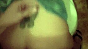 Raunchy amateur girlfriend vid with blonde fucked in toilet