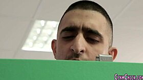 cfnm domina tugs big cock