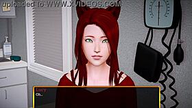 Redhead Amateur Plays Erotic Game, Showcasing Big Ass and Small Tits in Homemade Setting