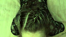 Young hot teen bent over