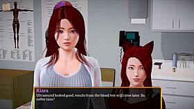 Redhead Amateur Plays Erotic Game, Showcasing Big Ass and Small Tits in Homemade Setting