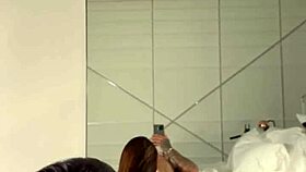 big boobs hot brazilian giving an amazing wet blowjob on pov